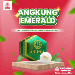Angkung Emerald Niu Huang Wan Obat Stroke Dan Saraf Kejepit